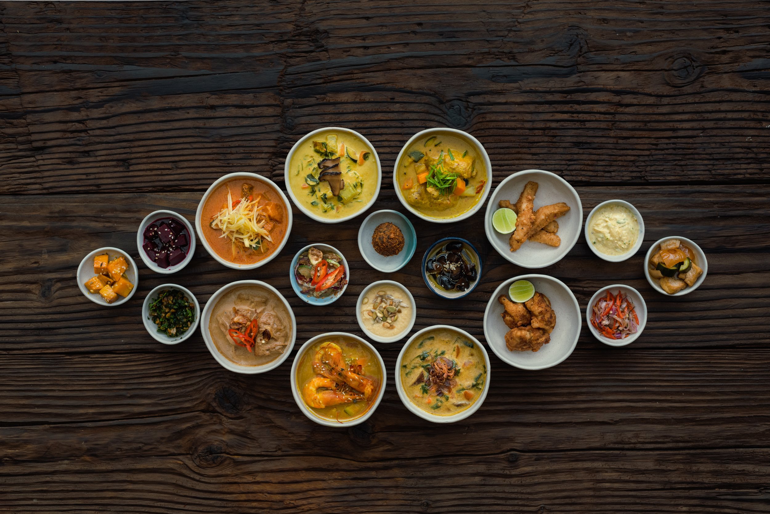 Mana Kitchen のファームトゥテーブル料理